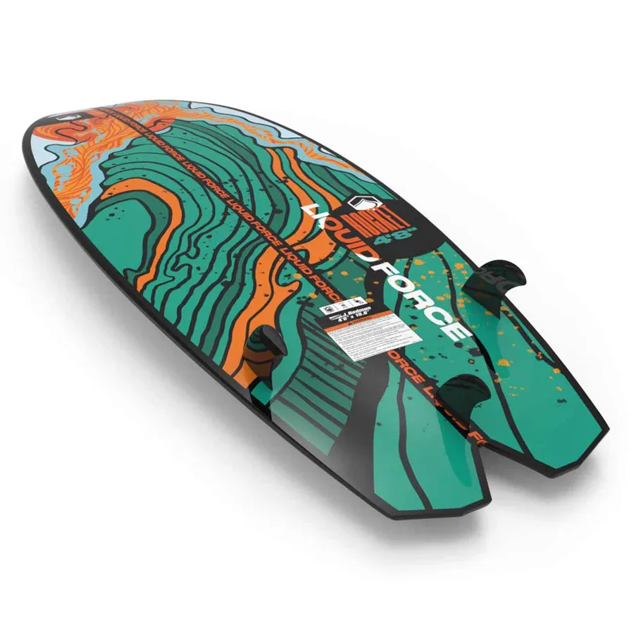 Liquid Force Rocket Wakesurf Board w/ Surf Rope
