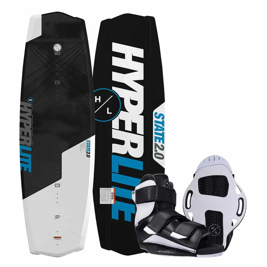 Hyperlite State 2.0 Wakeboard w/ Formula Bindings