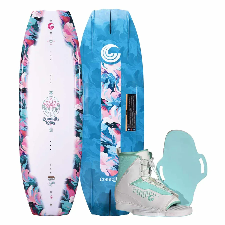 Connelly Women’s Lotus Wakeboard w/ Women’s Optima Bindings