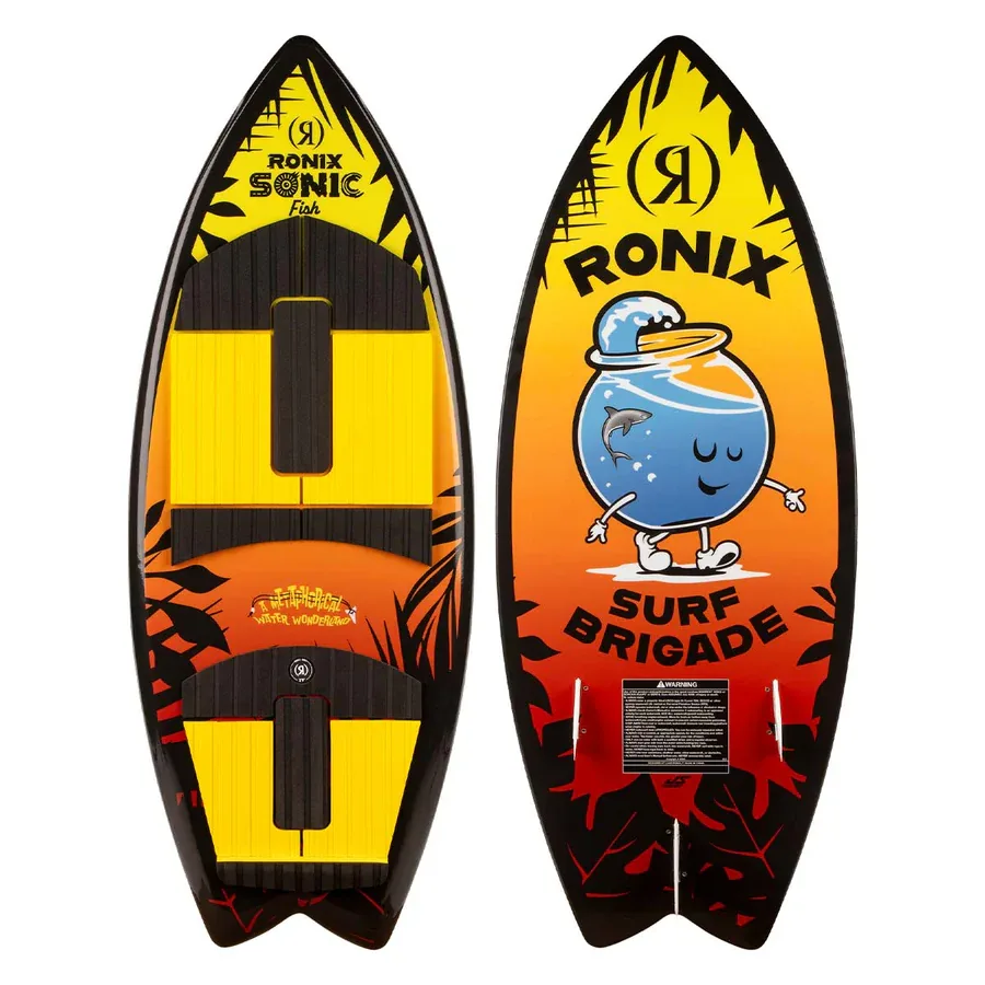 Ronix Boy’s Sonic Fish Wakesurf Board