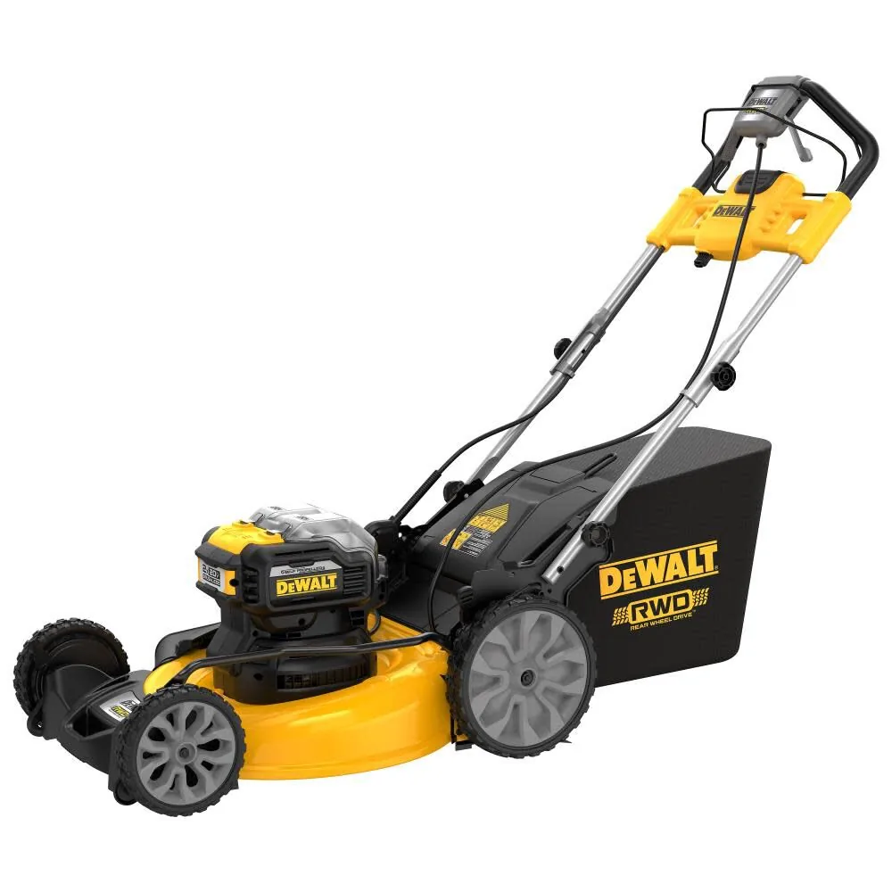 NEW DEWALT 2X20V MAX Lawn Mower Kit Brushless Cordless 21 1/2in Rear Wheel Drive Self Propelled