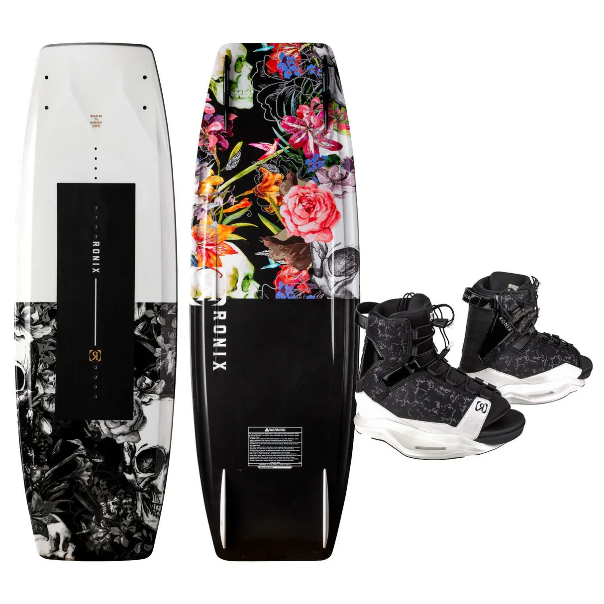 Ronix Women’s Quarter Til Midnight Wakeboard w/ Halo Bindings