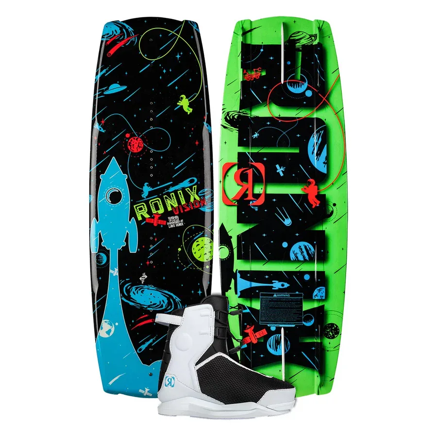 Ronix Boy’s Vision Wakeboard w/ Kid’s Vision Pro Bindings