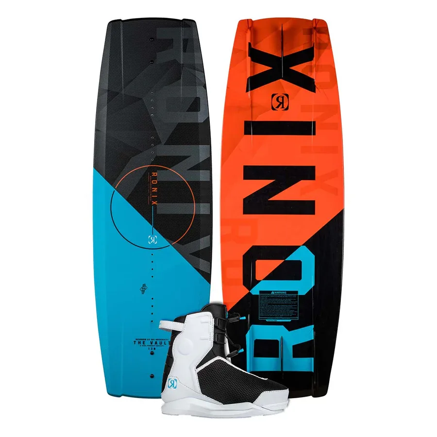 Ronix Boy’s Vault Wakeboard w/ Kid’s Vision Pro Bindings