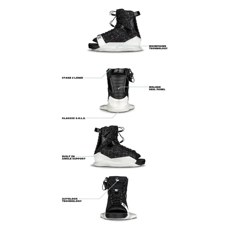 Ronix Women’s Rise Wakeboard w/ Halo Bindings