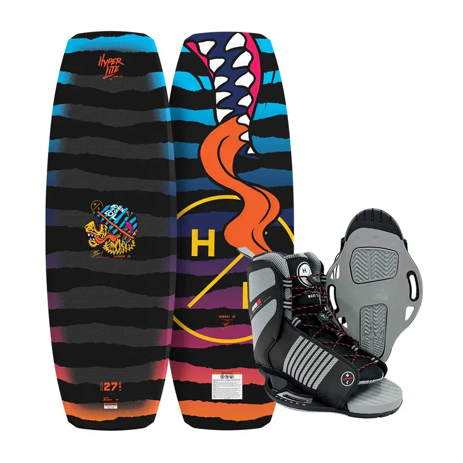 Hyperlite Boy’s Murray Jr Wakeboard w/ Remix Bindings