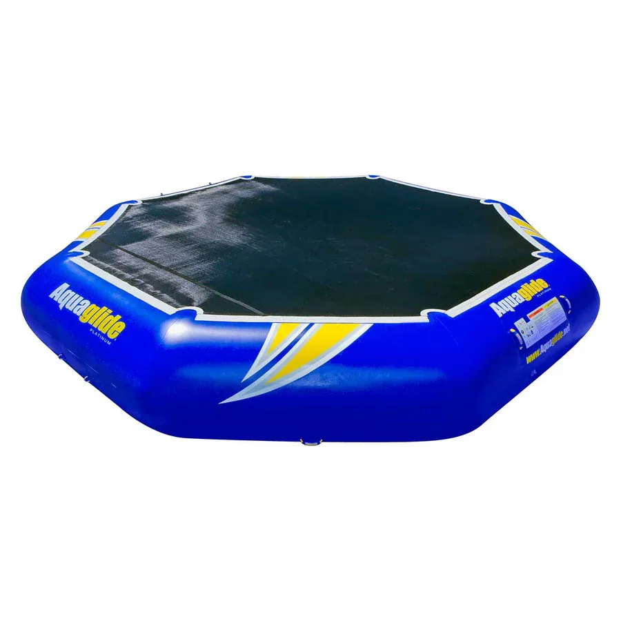 Aquaglide Rebound Bouncer 20 Aquapark w/ I-Log and Plunge Slide