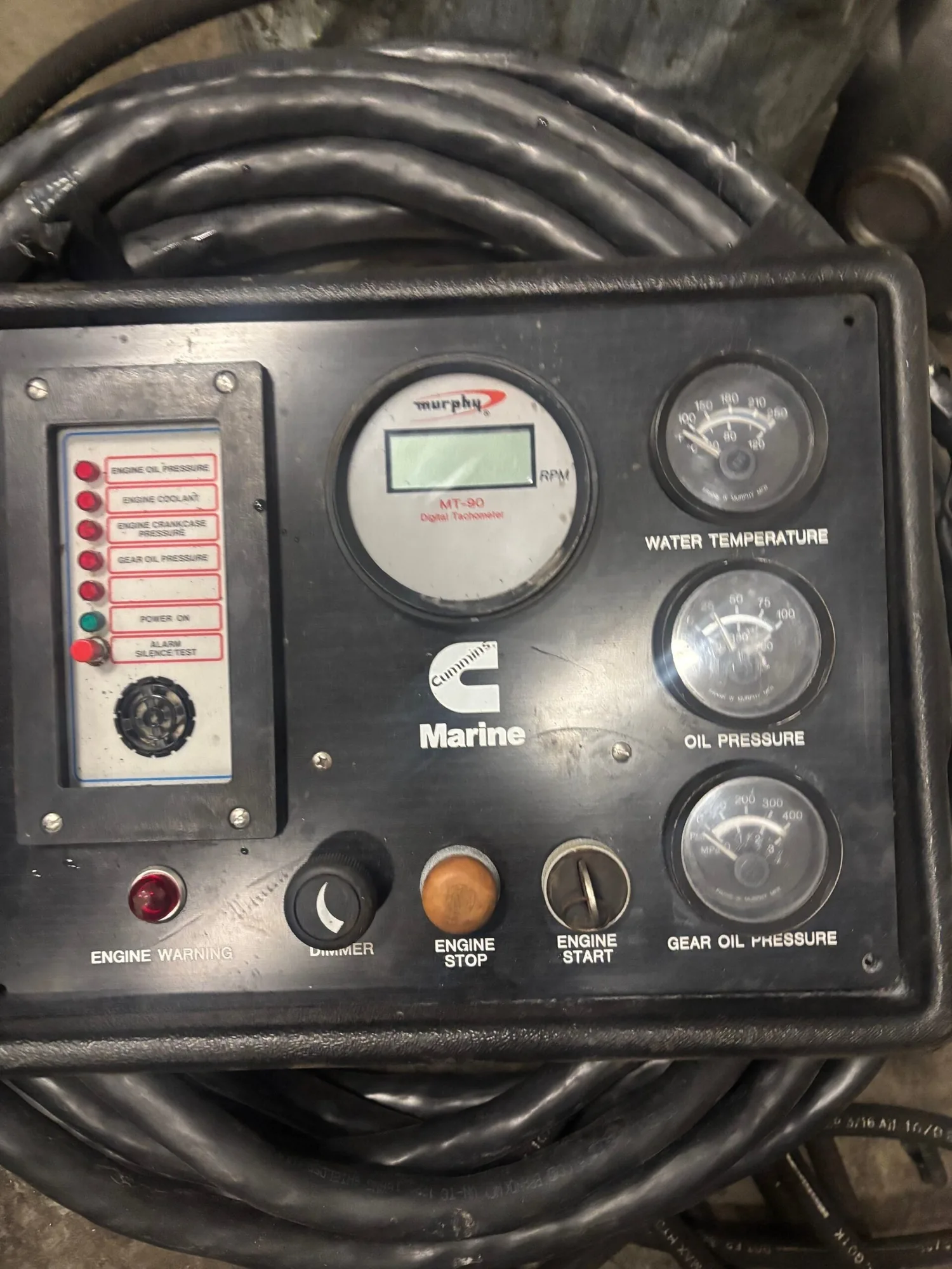 Rebuilt Cummins KTA19-M3 640HP  Diesel Marine Engine