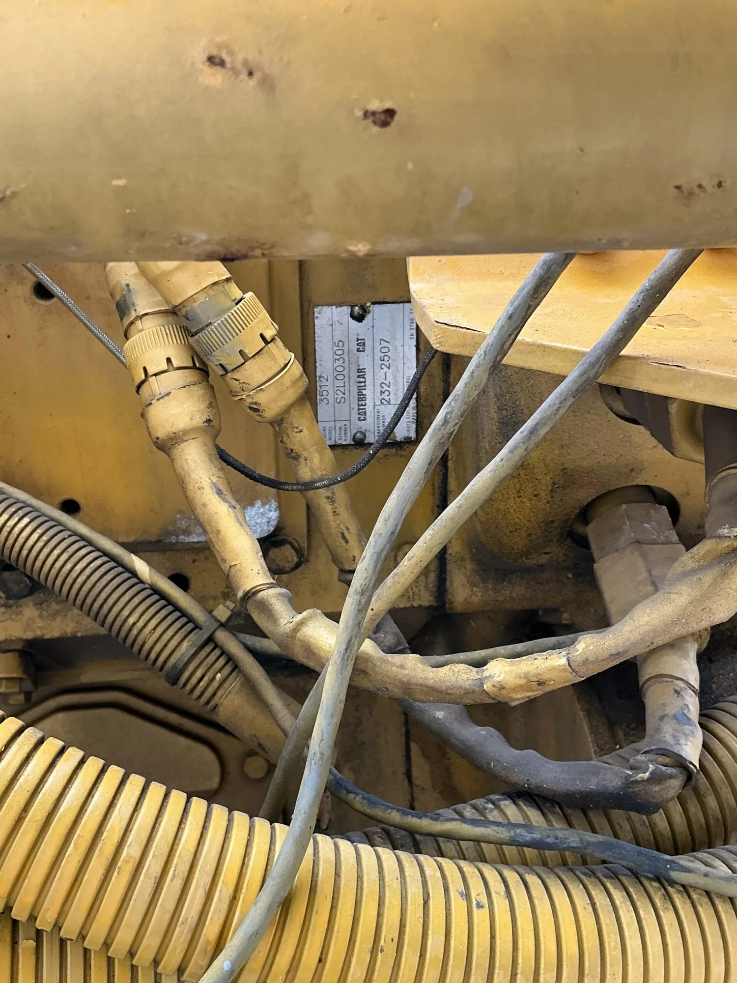 High Hour Runner Caterpillar 3512B 1575HP Tier 1 Diesel Marine Engine
