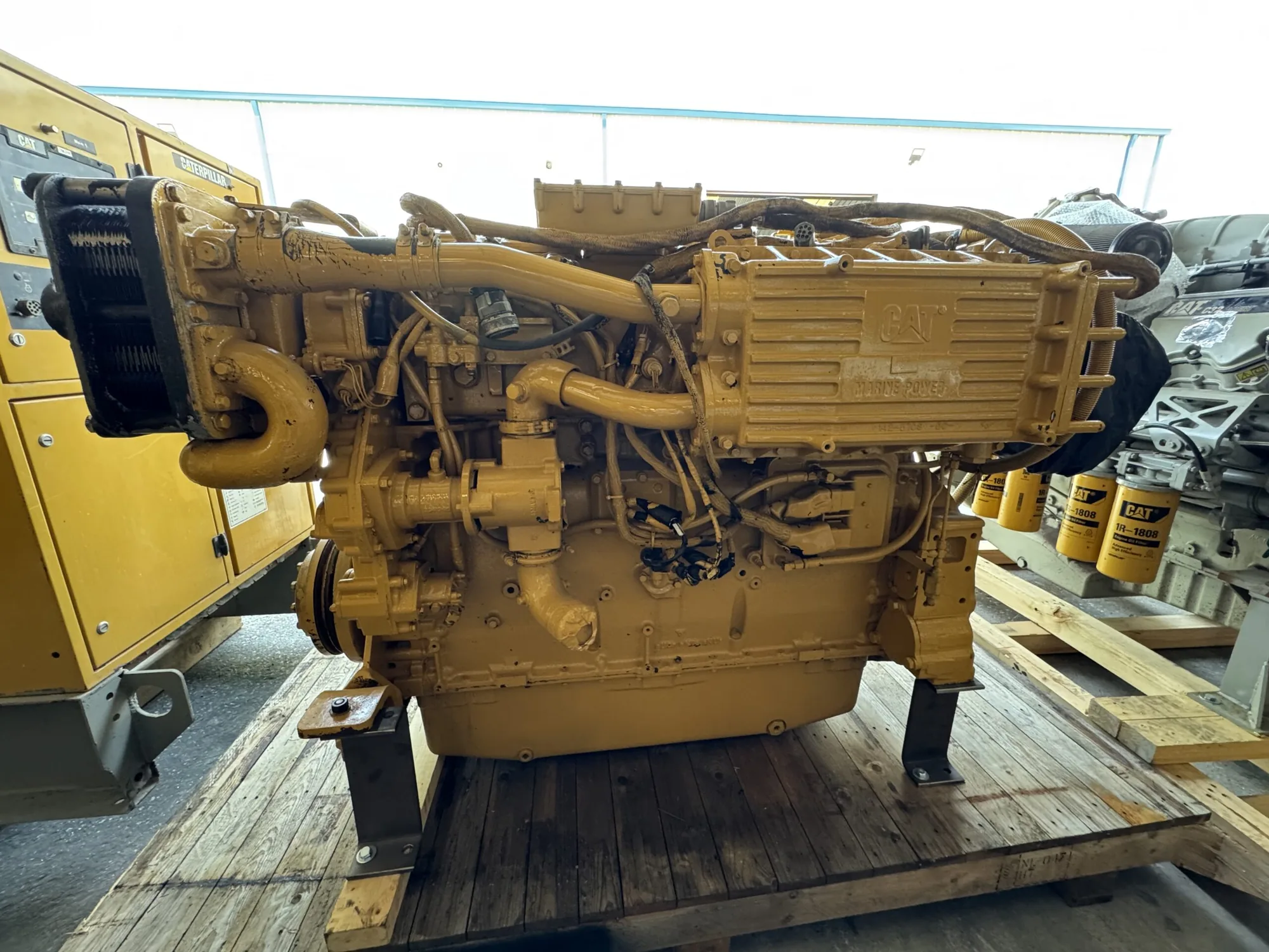 High Hour Runner Caterpillar 3406E DITA 550HP  Diesel Marine Engine