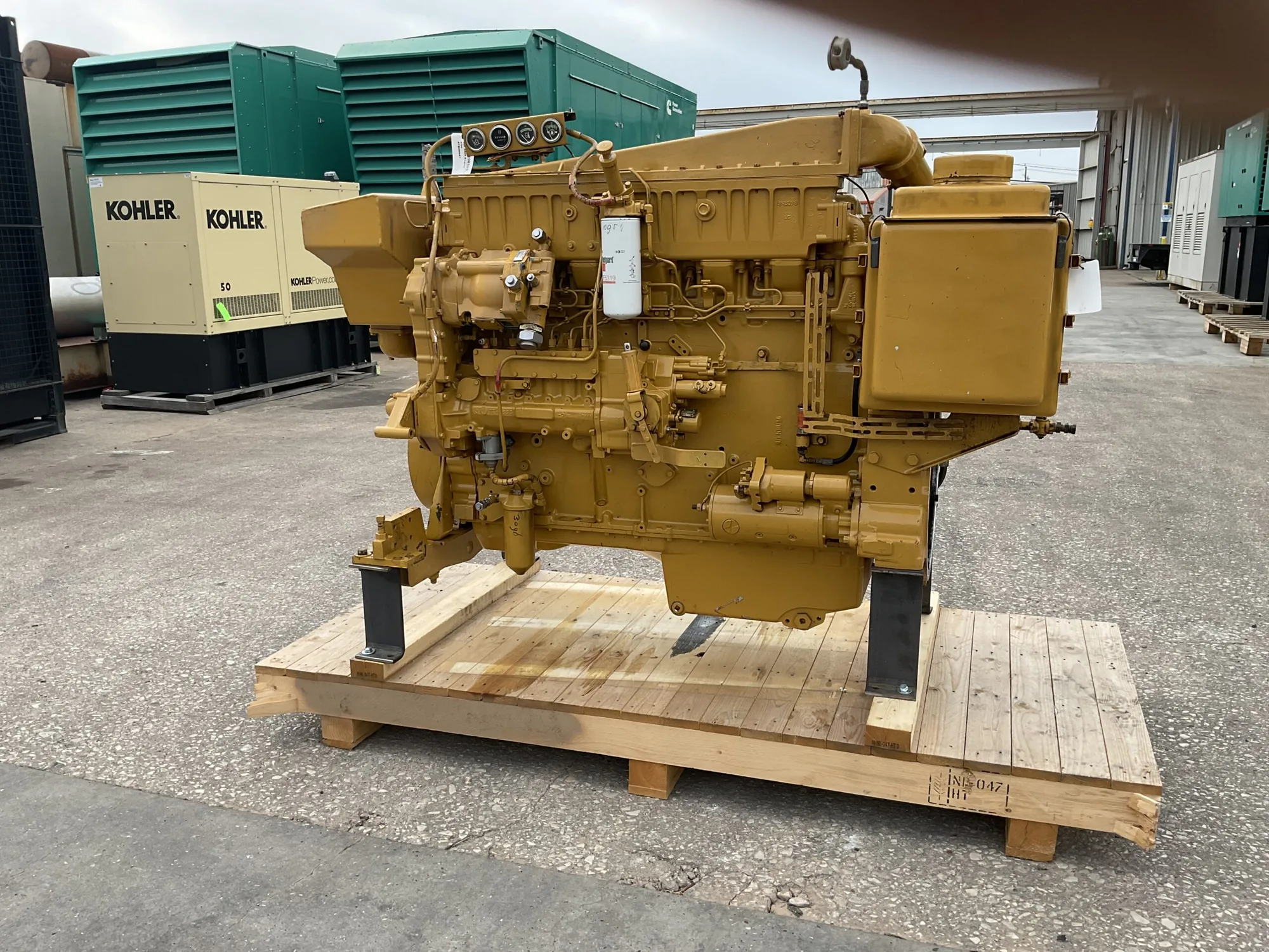 Good Used Caterpillar 3406C DI-TA 399HP  Diesel Marine Engine