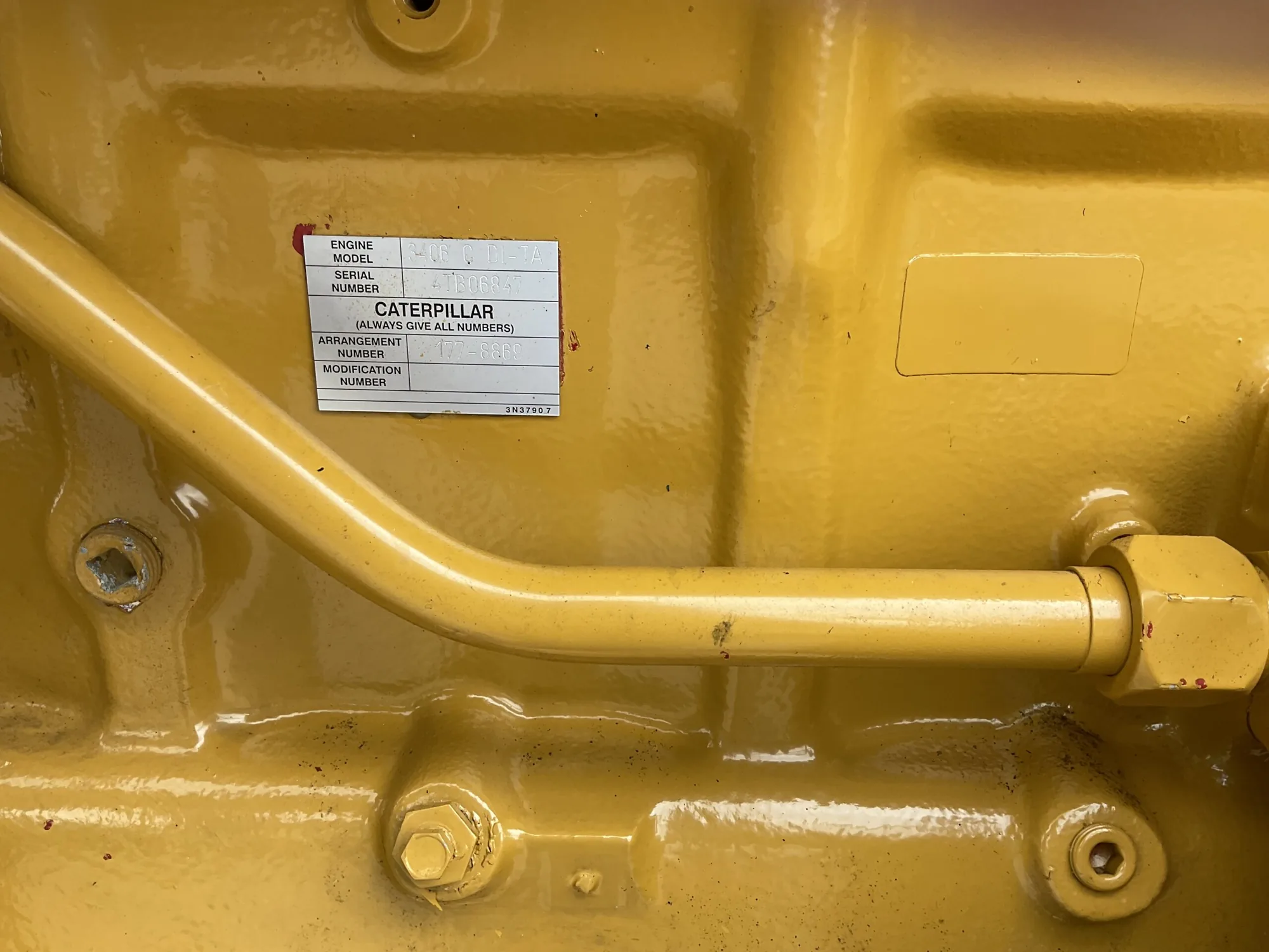 Good Used Caterpillar 3406C DI-TA 399HP  Diesel Marine Engine