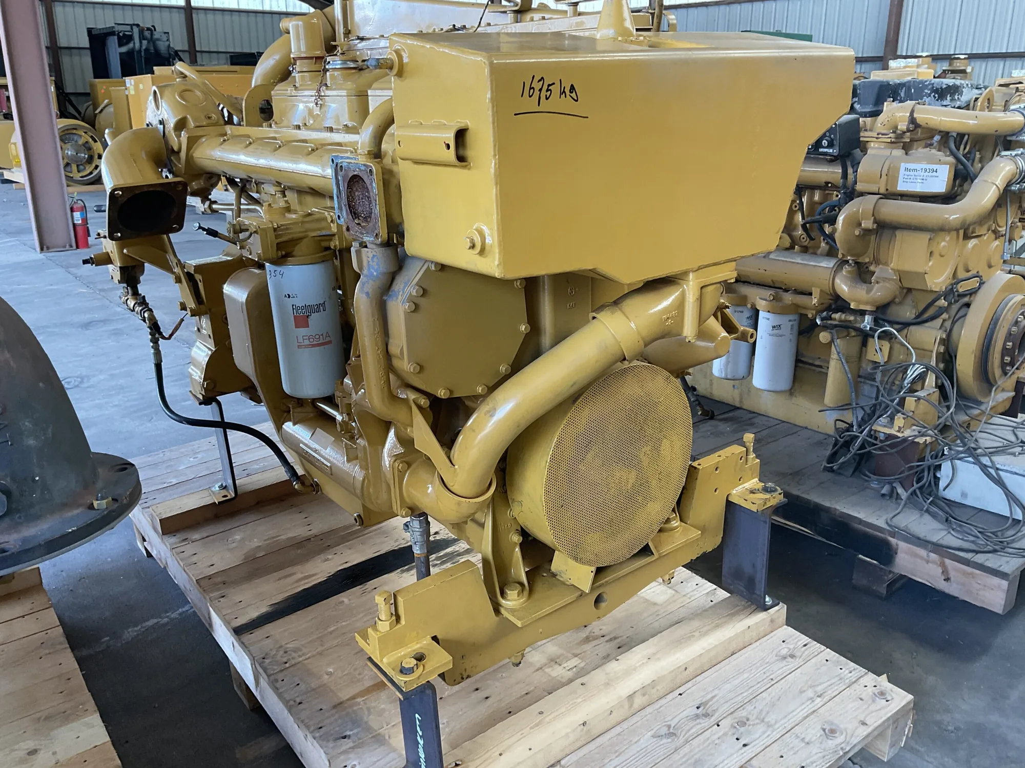 Good Used Caterpillar 3406C DI-TA 399HP  Diesel Marine Engine