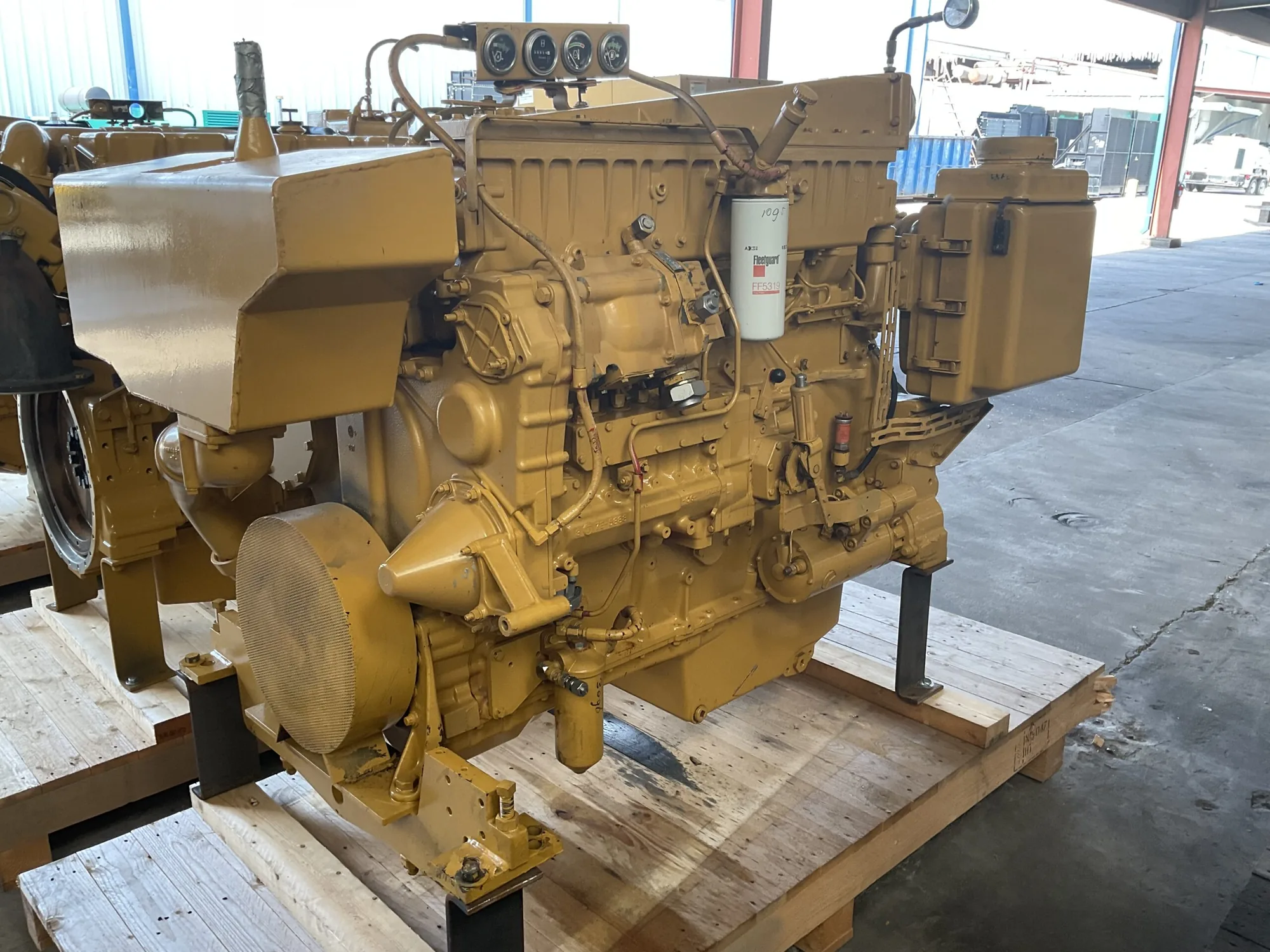 Good Used Caterpillar 3406C DI-TA 399HP  Diesel Marine Engine