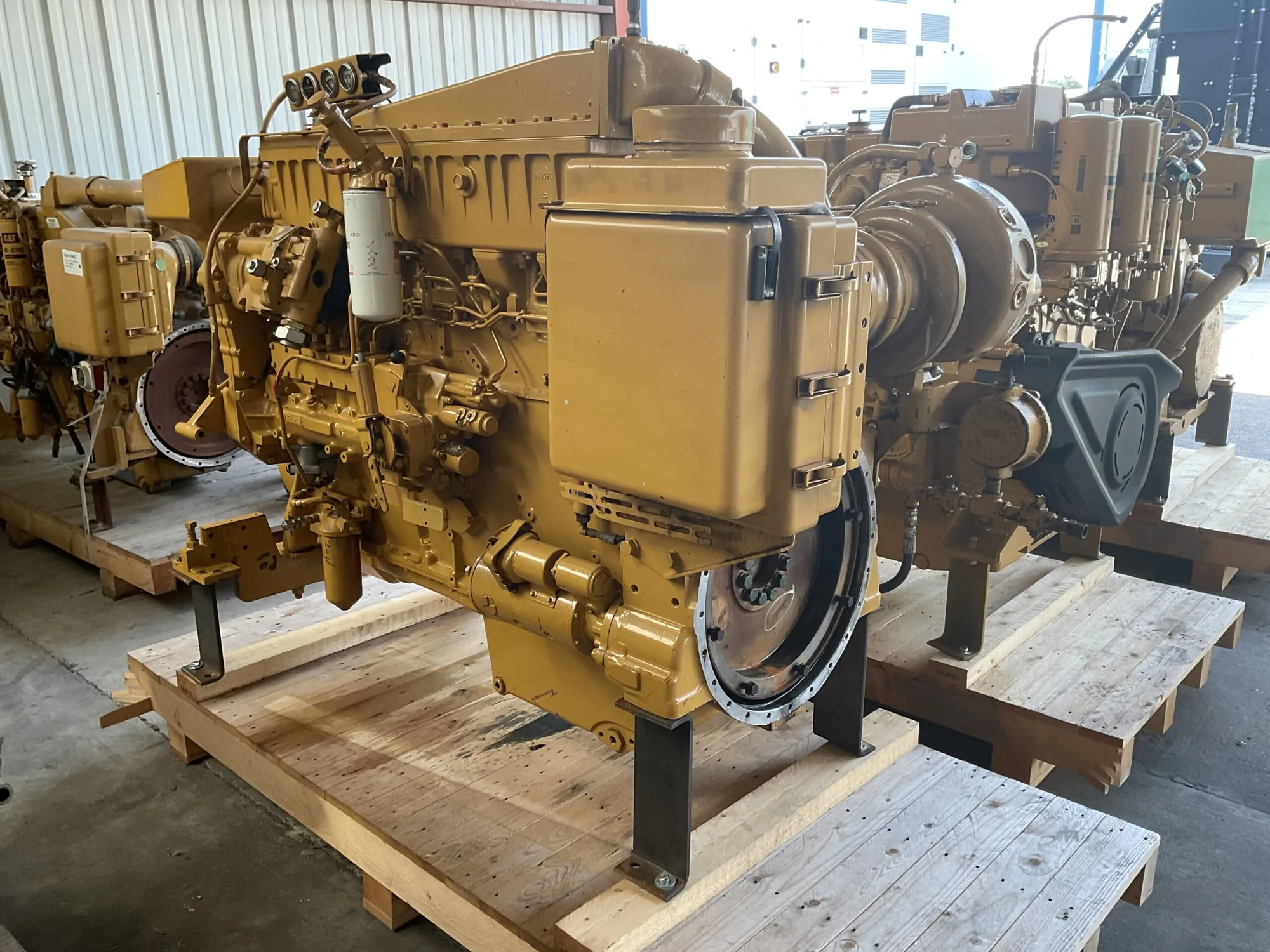 Good Used Caterpillar 3406C DI-TA 399HP  Diesel Marine Engine