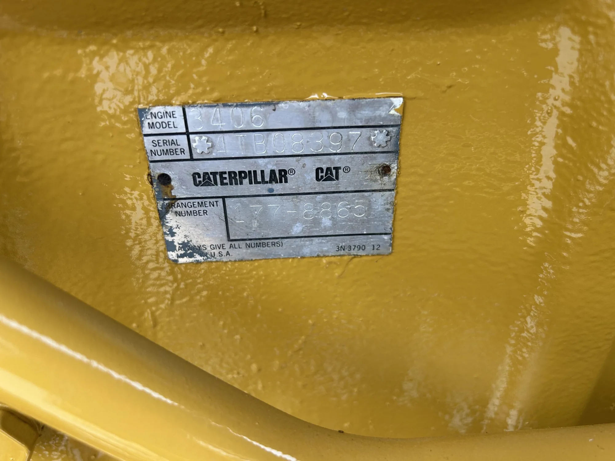 Like New Caterpillar 3406DITA 300HP  Diesel Marine Engine