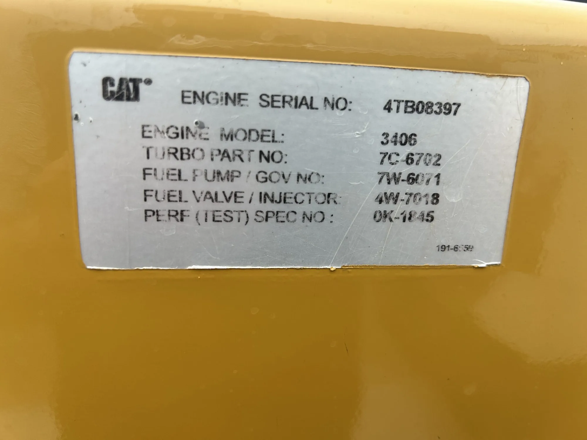 Like New Caterpillar 3406DITA 300HP  Diesel Marine Engine