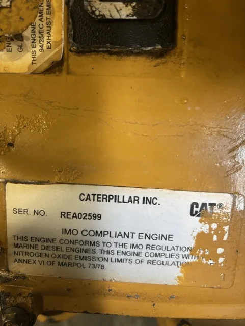 High Hour Runner Caterpillar 3412 DITTA 650HP  Diesel Marine Engine