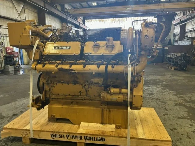 High Hour Runner Caterpillar 3412 DITTA 650HP  Diesel Marine Engine