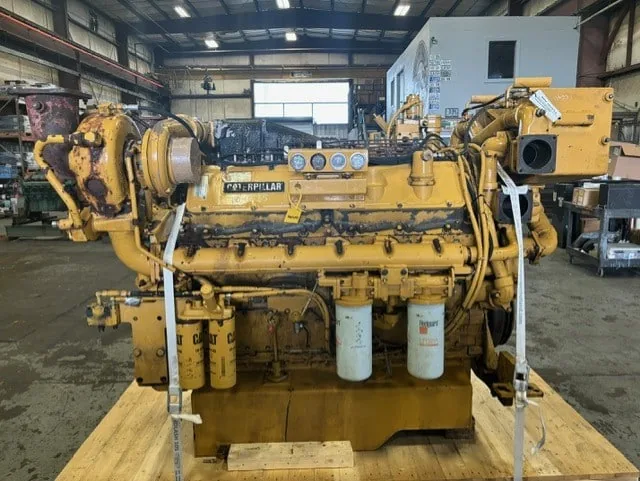 High Hour Runner Caterpillar 3412 DITTA 650HP  Diesel Marine Engine