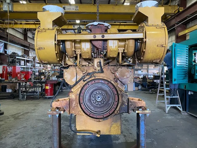 Good Used Caterpillar 3516 DITA 2200HP  Diesel Marine Engine