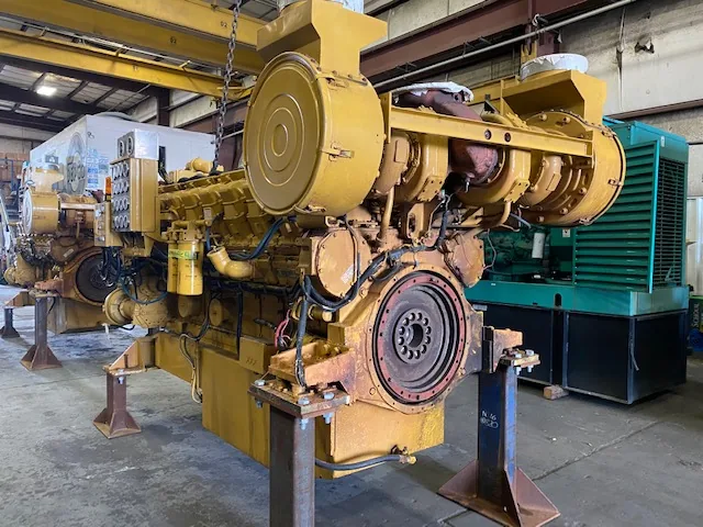 Good Used Caterpillar 3516 DITA 2200HP  Diesel Marine Engine