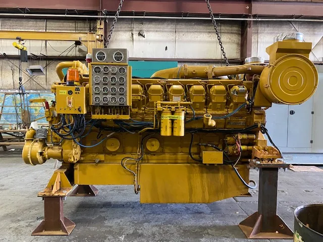 Good Used Caterpillar 3516 DITA 2200HP  Diesel Marine Engine