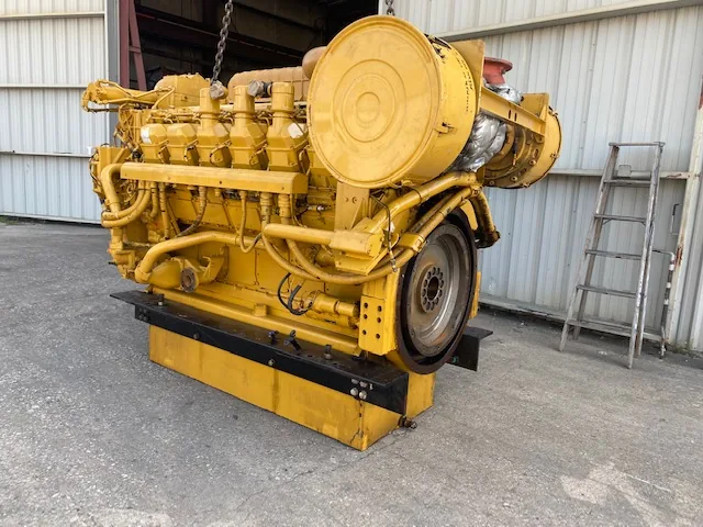 Good Used Caterpillar 3512B 1500HP Tier 1 Diesel Marine Engine