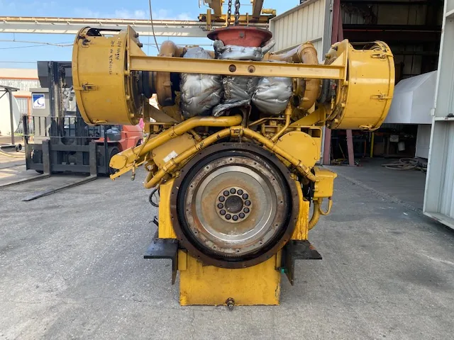 Good Used Caterpillar 3512B 1500HP Tier 1 Diesel Marine Engine