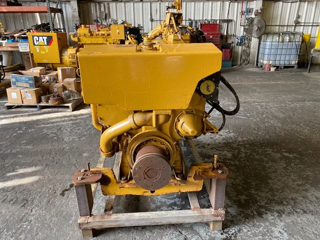 High Hour Runner Caterpillar 3406C 400HP  Diesel Marine Engine