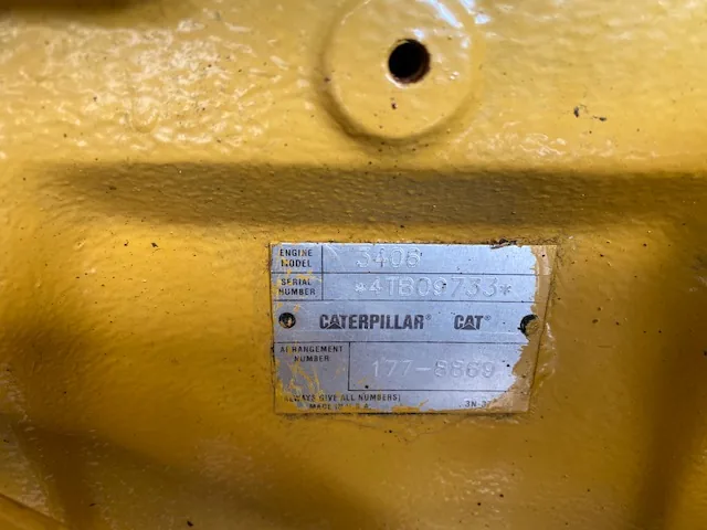High Hour Runner Caterpillar 3406C 400HP  Diesel Marine Engine