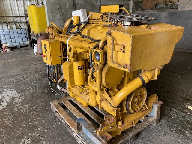 High Hour Runner Caterpillar 3406C 400HP  Diesel Marine Engine