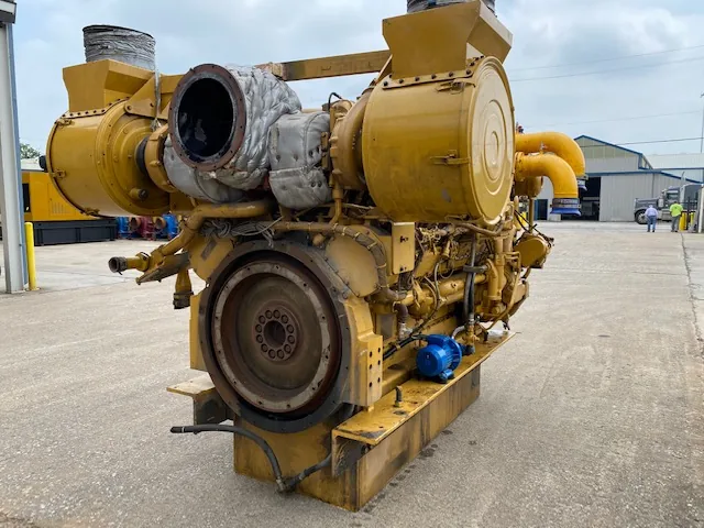 High Hour Runner Caterpillar 3512B DITA 1500HP Tier 1 Diesel Marine Engine