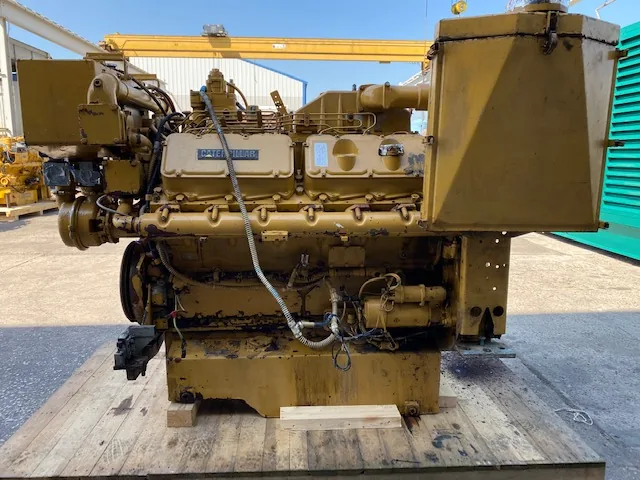 High Hour Runner Caterpillar 3412C DITA 624HP  Diesel Marine Engine