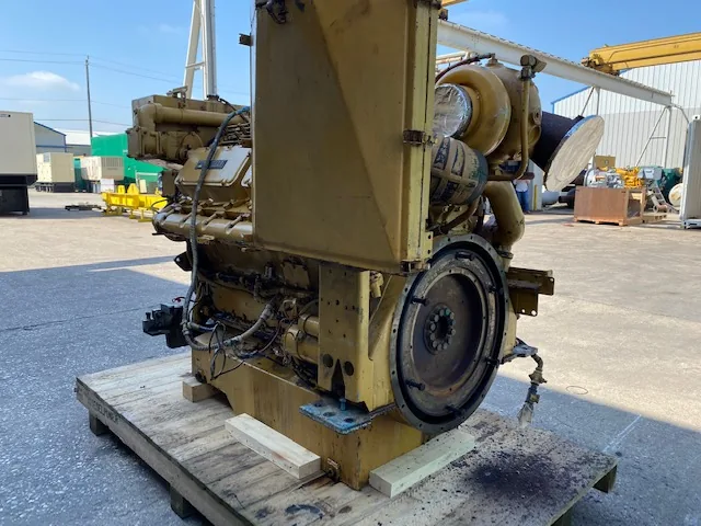 High Hour Runner Caterpillar 3412C DITA 624HP  Diesel Marine Engine