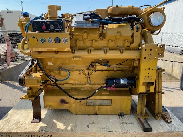 High Hour Runner Caterpillar 3412E DITA 720HP  Diesel Marine Engine