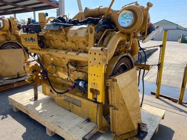 High Hour Runner Caterpillar 3412E DITA 720HP  Diesel Marine Engine