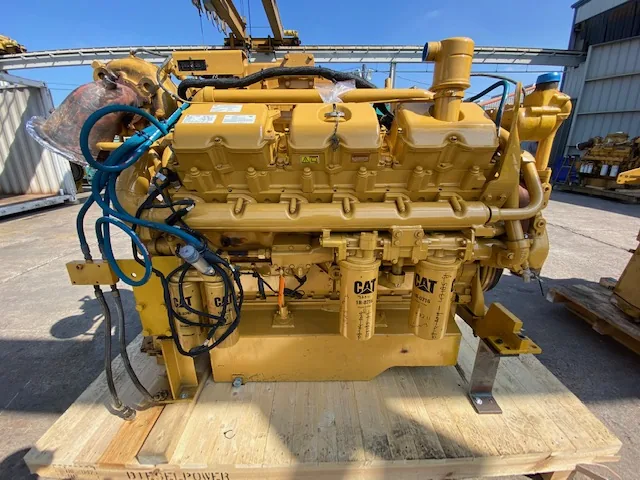 High Hour Runner Caterpillar 3412E DITA 720HP  Diesel Marine Engine