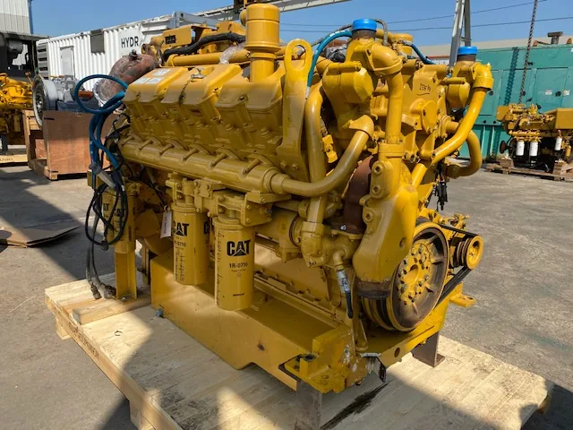 High Hour Runner Caterpillar 3412E DITA 720HP  Diesel Marine Engine