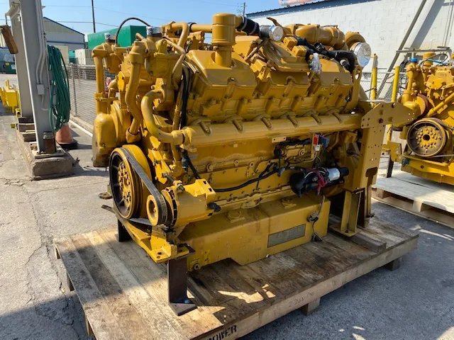 High Hour Runner Caterpillar 3412E DITA 720HP  Diesel Marine Engine