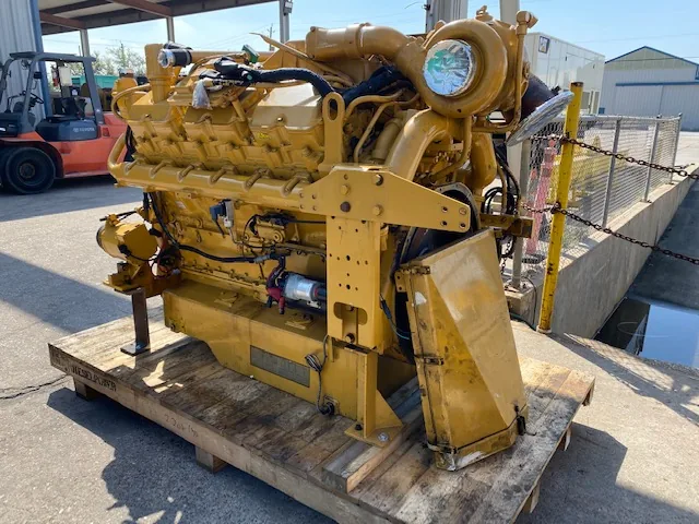 High Hour Runner Caterpillar 3412E DITA 720HP  Diesel Marine Engine