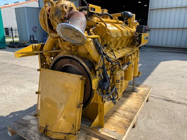 High Hour Runner Caterpillar 3412E DITA 720HP  Diesel Marine Engine