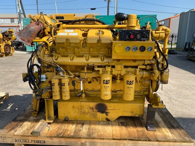 High Hour Runner Caterpillar 3412E DITA 720HP  Diesel Marine Engine