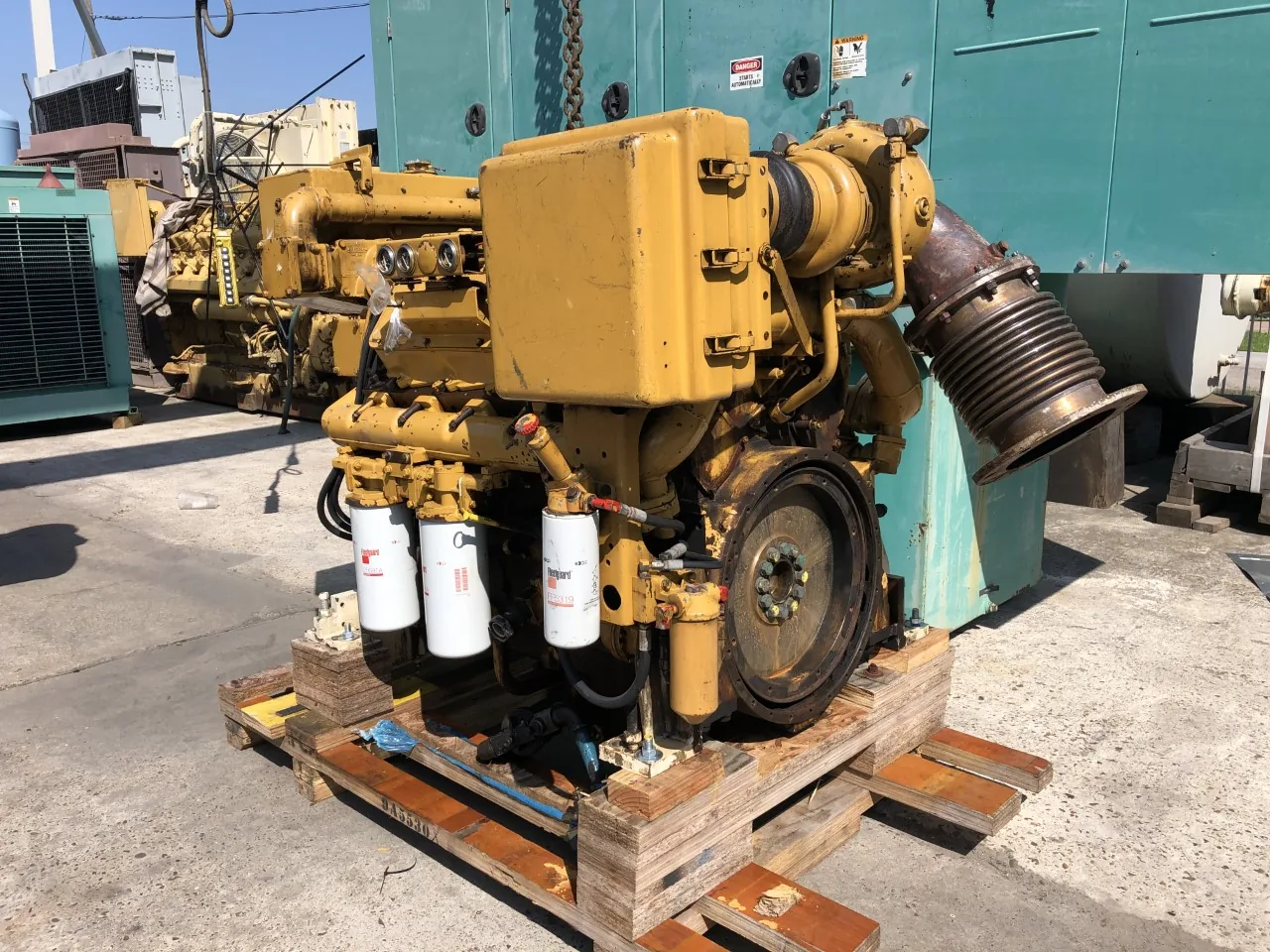 High Hour Runner Caterpillar 3408C 470HP  Diesel Marine Engine