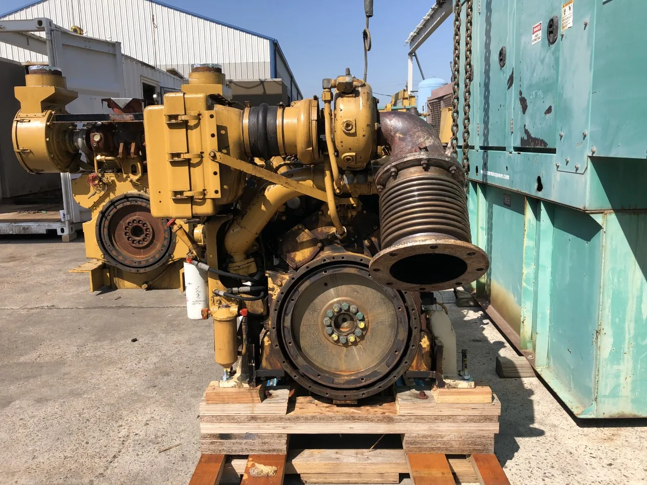 High Hour Runner Caterpillar 3408C 470HP  Diesel Marine Engine
