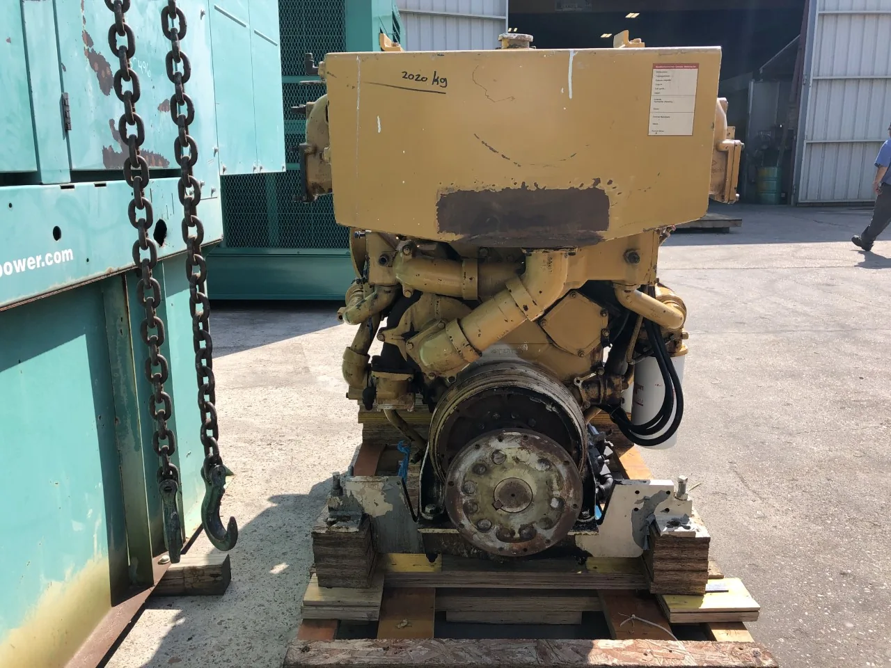 High Hour Runner Caterpillar 3408C 470HP  Diesel Marine Engine