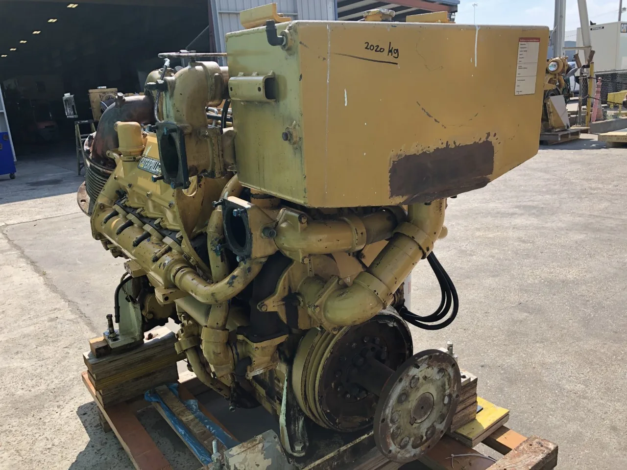 High Hour Runner Caterpillar 3408C 470HP  Diesel Marine Engine