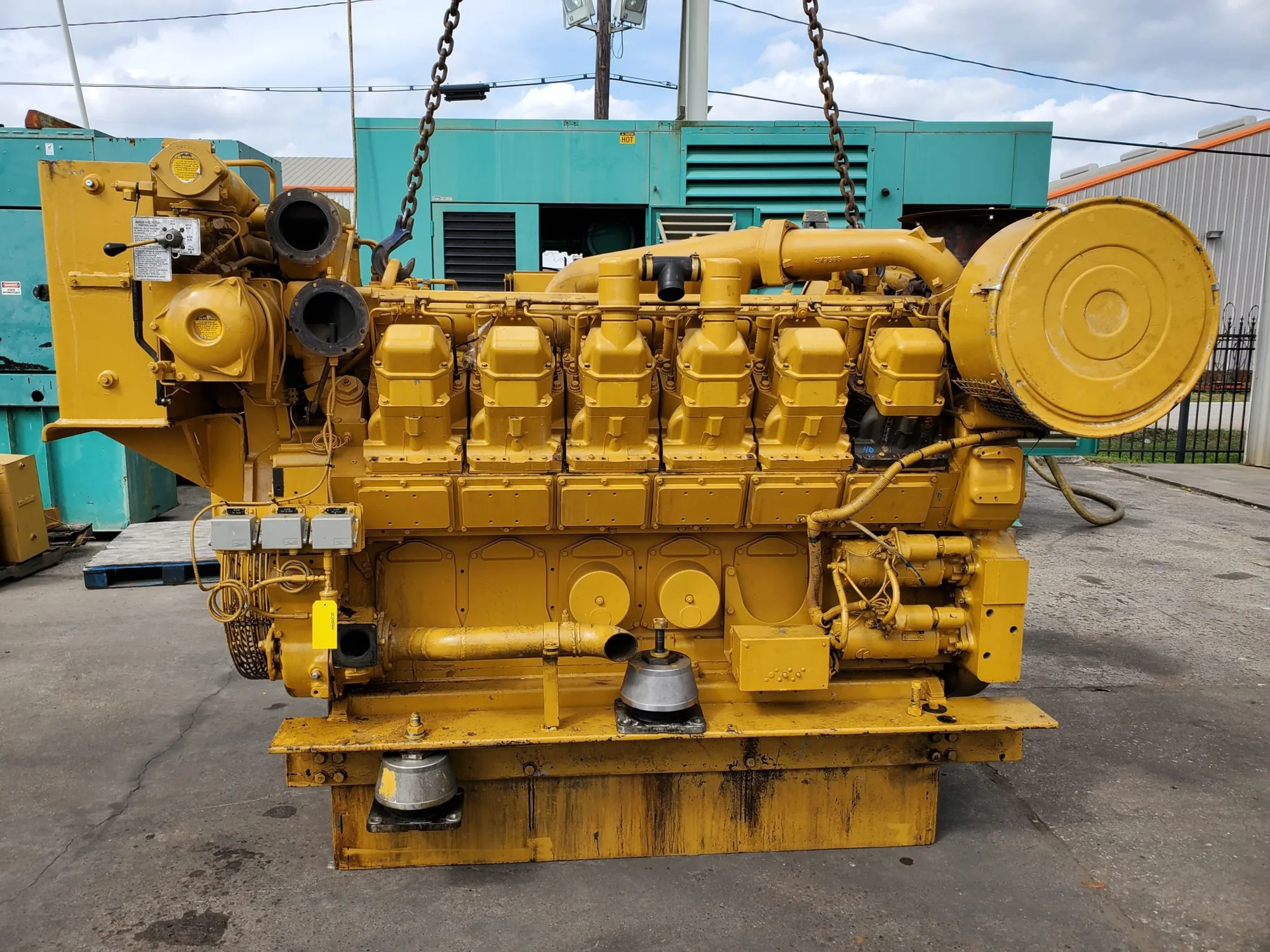 High Hour Runner Caterpillar 3512 DITA 1360HP  Diesel Marine Engine