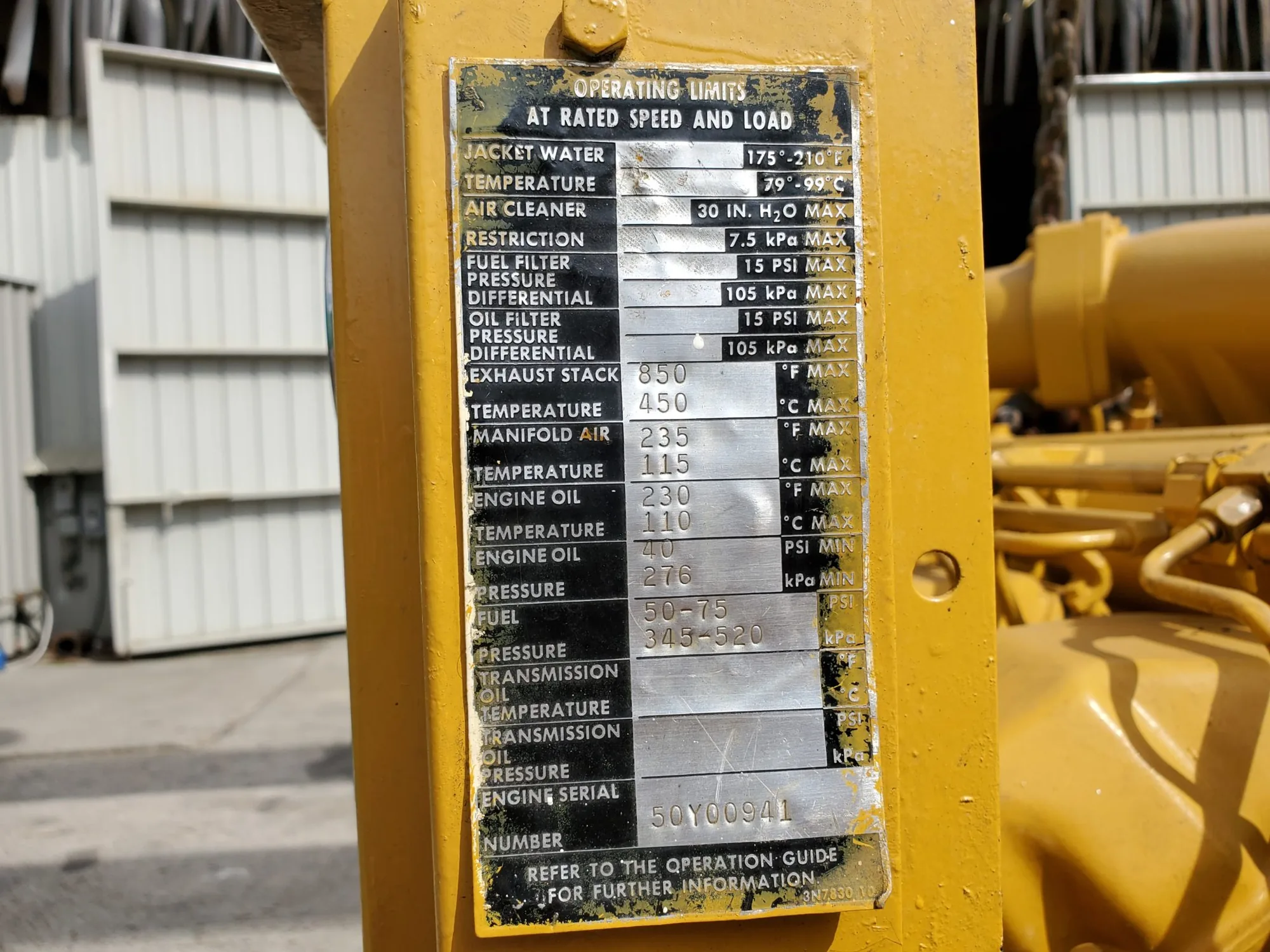 High Hour Runner Caterpillar 3512 DITA 1360HP  Diesel Marine Engine
