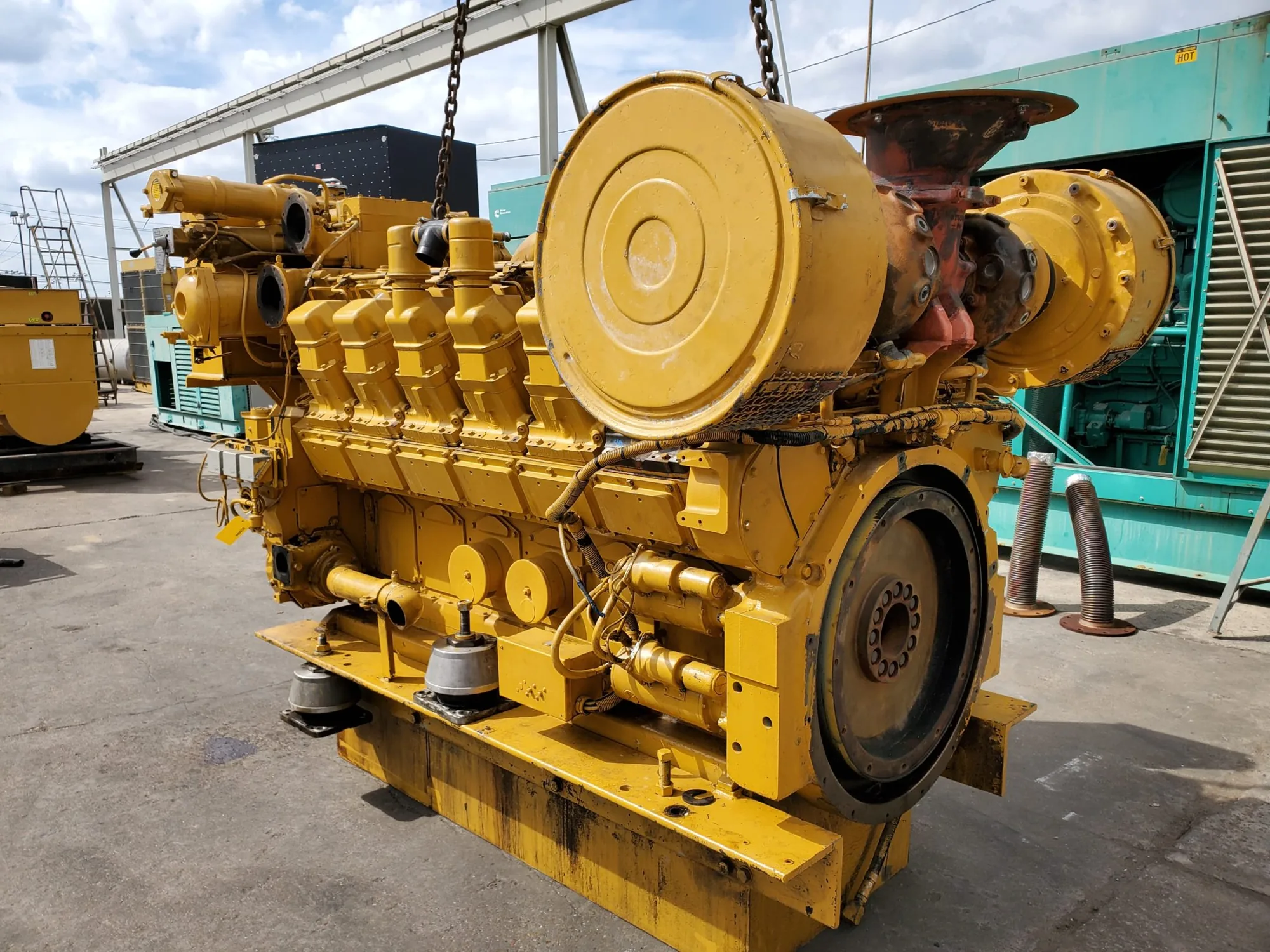 High Hour Runner Caterpillar 3512 DITA 1360HP  Diesel Marine Engine